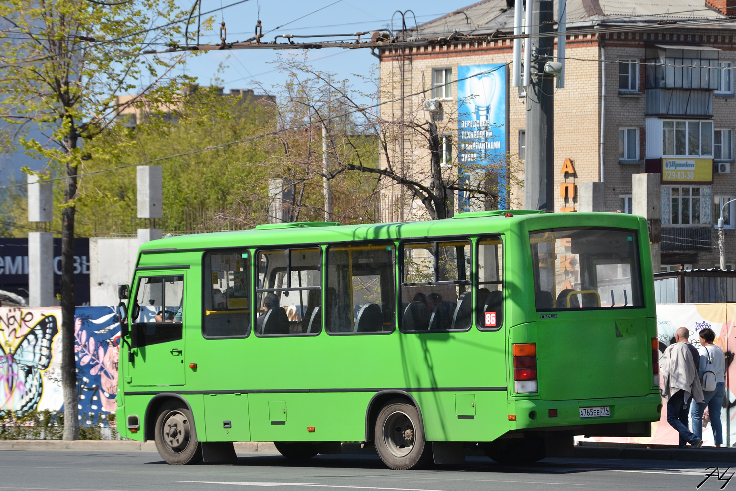 Челябинская область, ПАЗ-320302-22 № А 765 ЕЕ 774