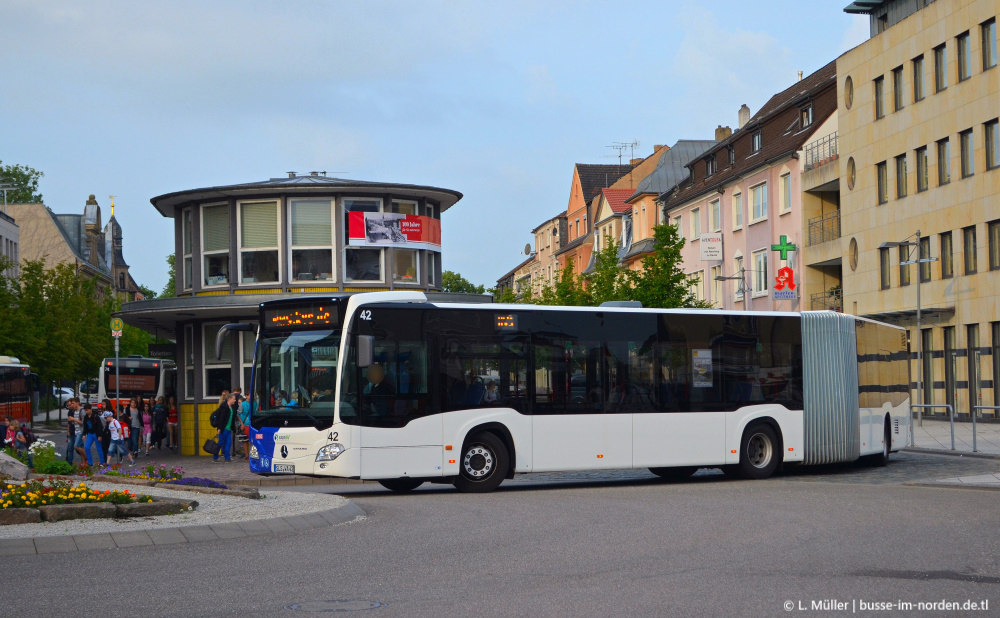 Саар, Mercedes-Benz Citaro C2 G № 42