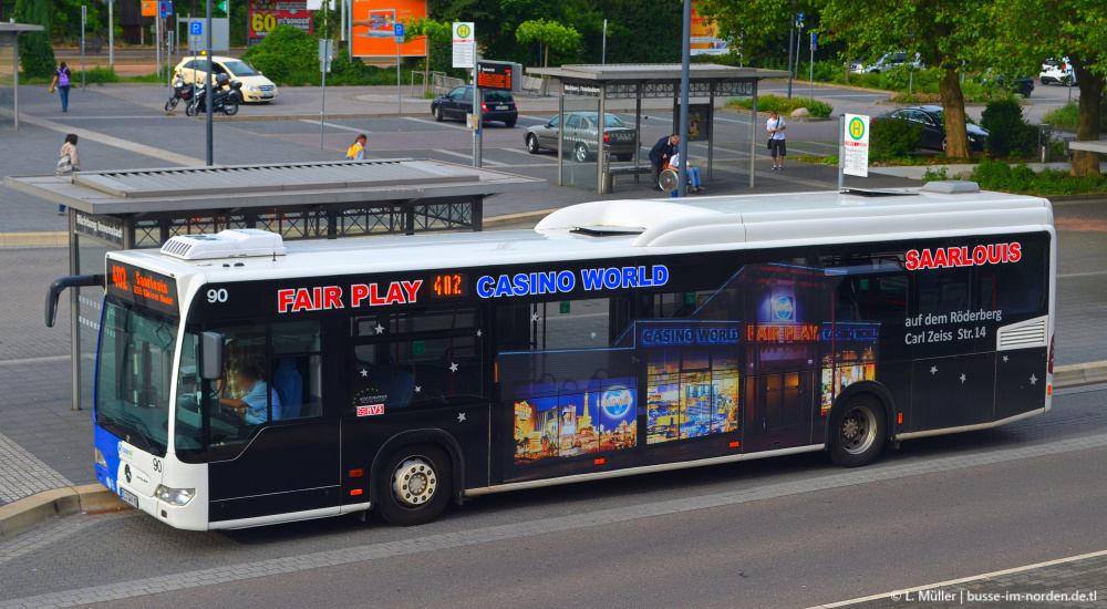 Саар, Mercedes-Benz O530LE Citaro facelift LE № 90