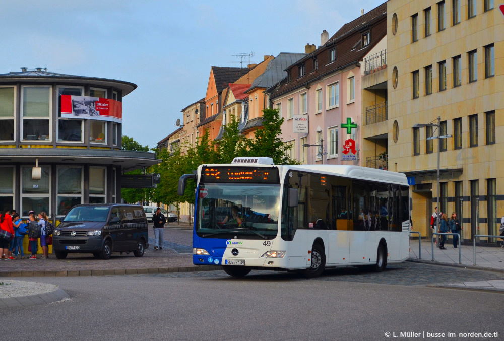 Саар, Mercedes-Benz O530LEÜ Citaro facelift LE Ü № 49