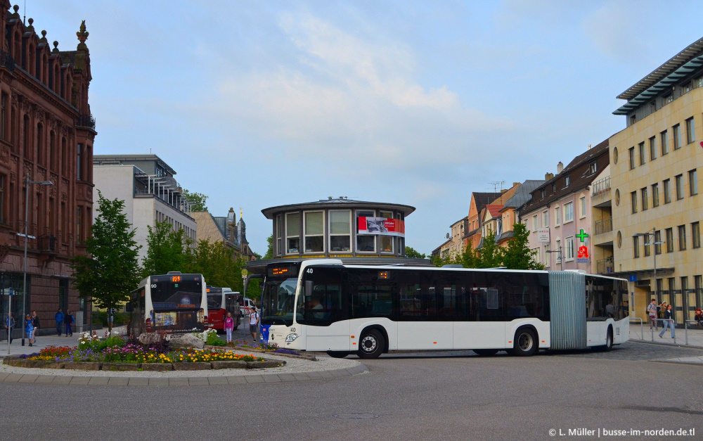 Саар, Mercedes-Benz Citaro C2 G № 40