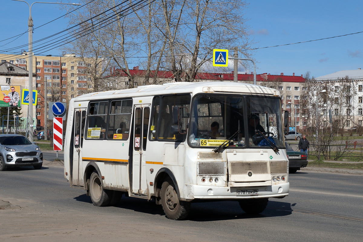 Архангельская область, ПАЗ-32054 № О 787 АН 29