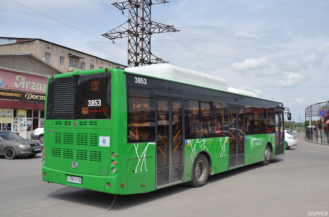 Алматы, Golden Dragon XML6125CN (Hyundai Trans Auto) № 3853