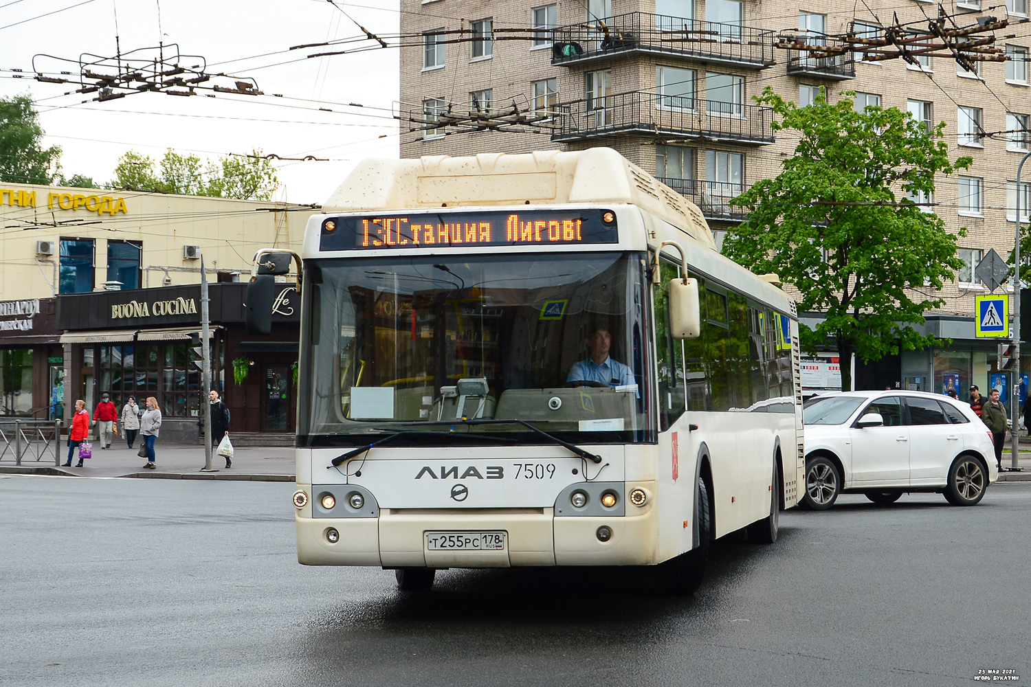 Sankt Petersburg, LiAZ-5292.71 Nr. 7509