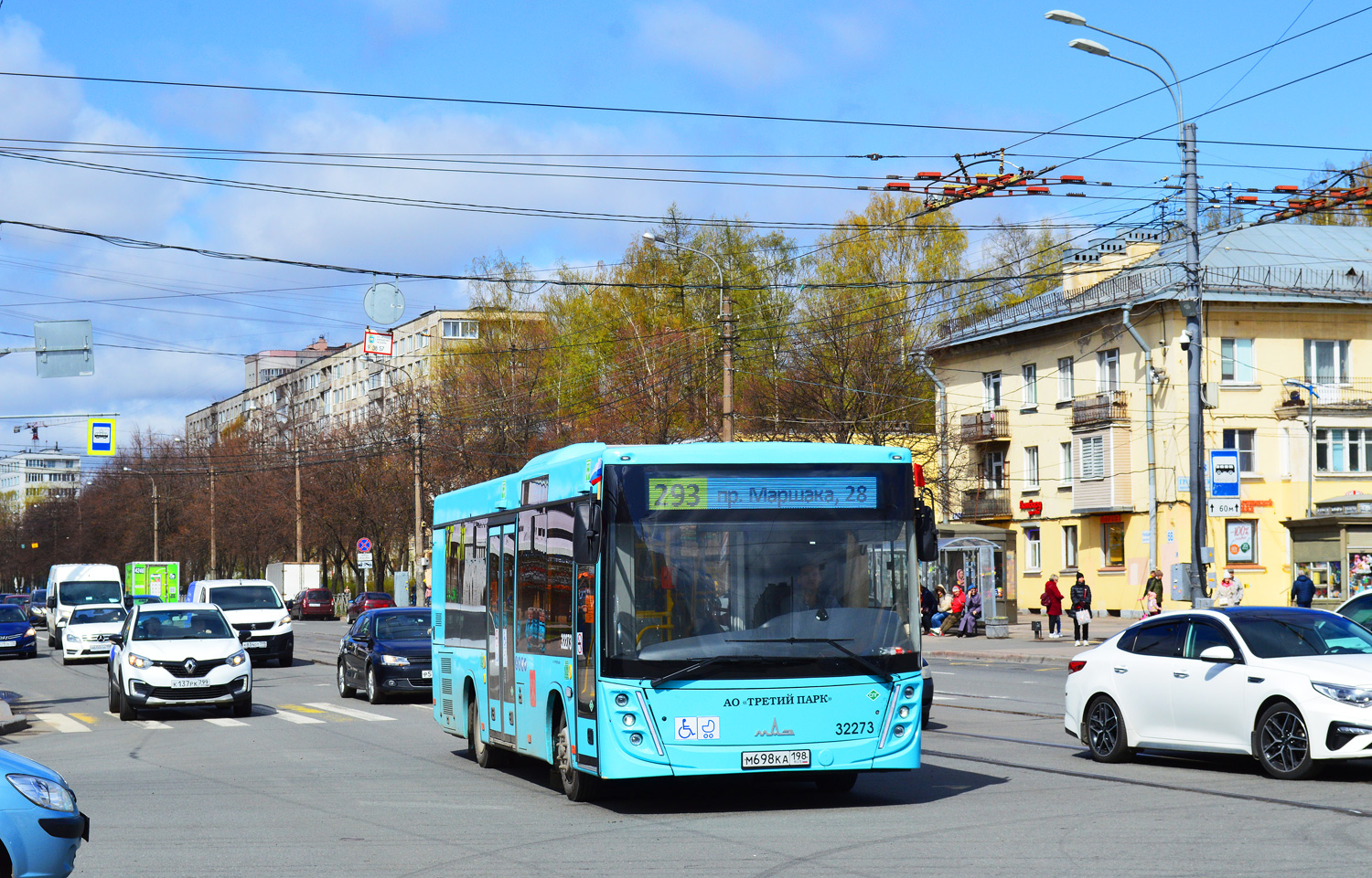 Санкт-Петербург, МАЗ-206.945 № 32273