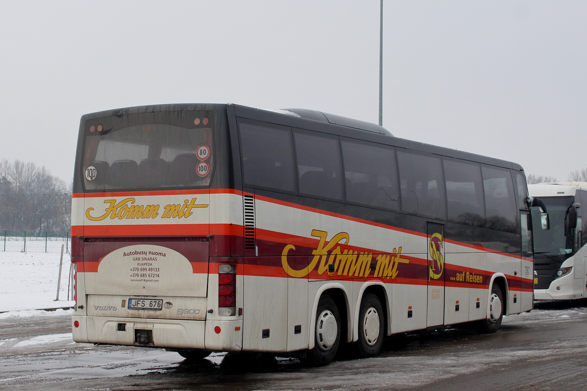 Литва, Volvo 9900 № JFS 676