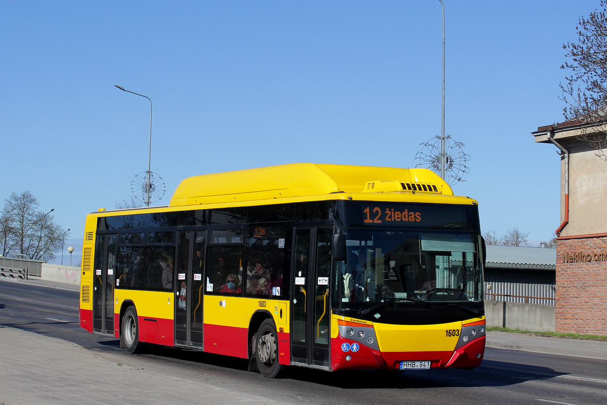 Литва, Castrosua CS.40 City Versus GNC 12 № 1603