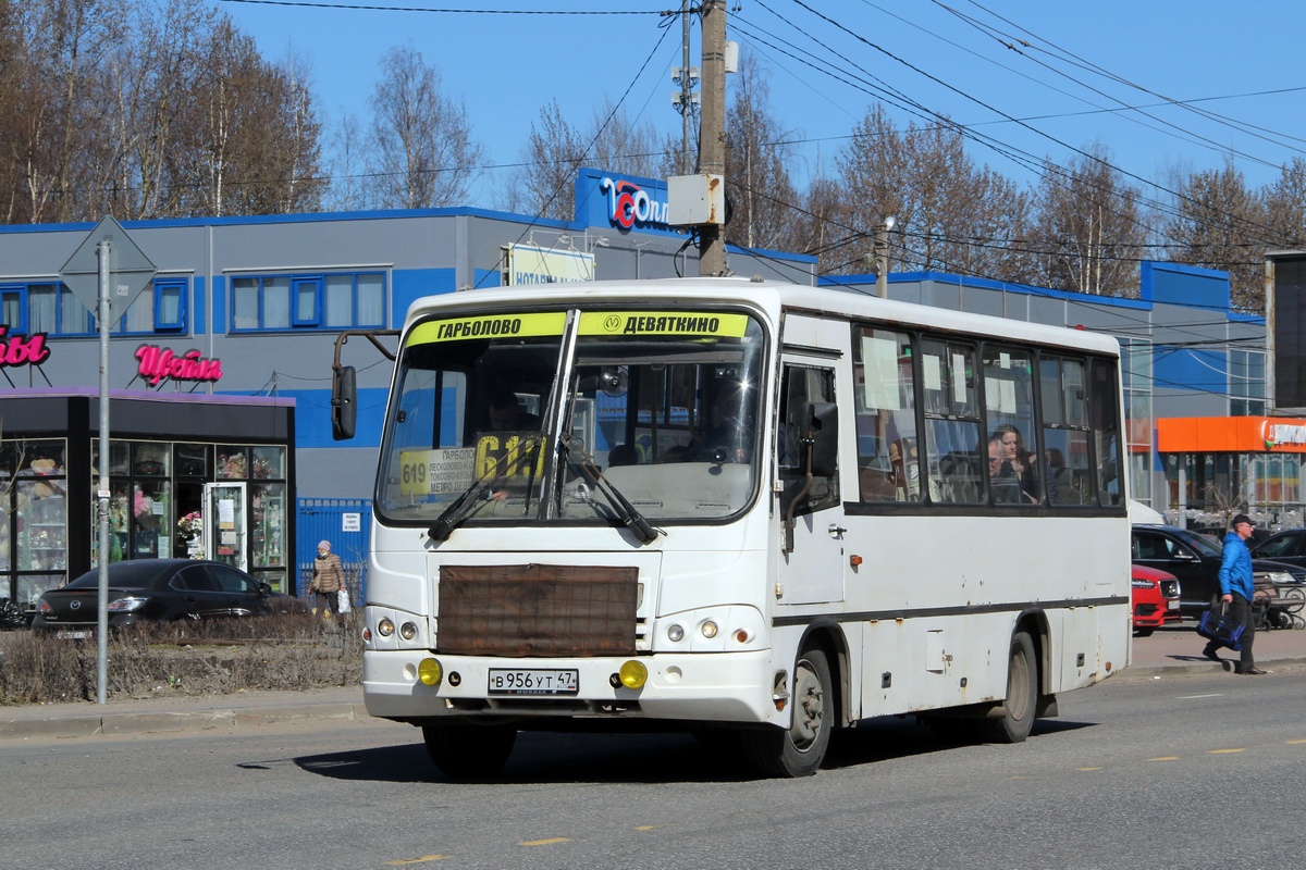 Ленинградская область, ПАЗ-320402-05 № В 956 УТ 47