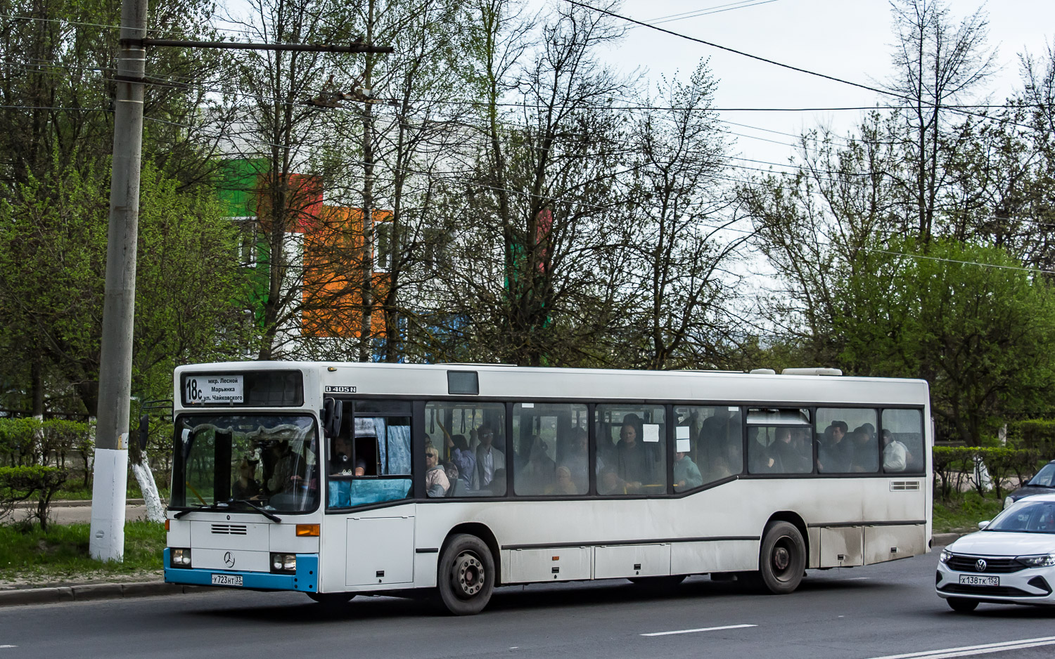 Владимирская область, Mercedes-Benz O405N2 № У 723 НТ 33