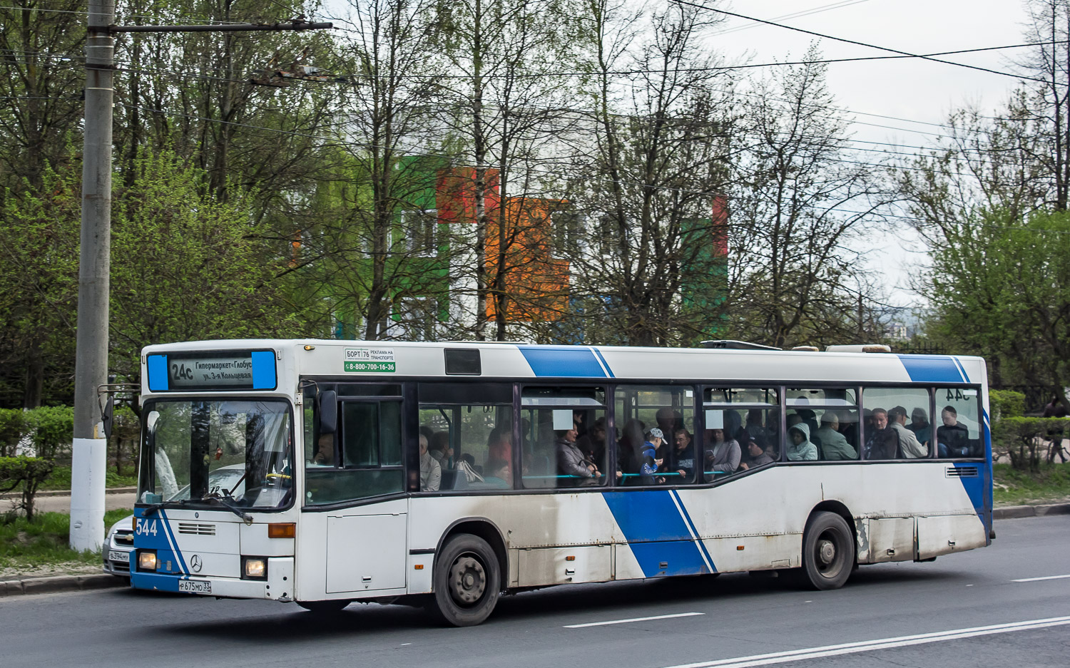 Владимирская область, Mercedes-Benz O405N2 № 544