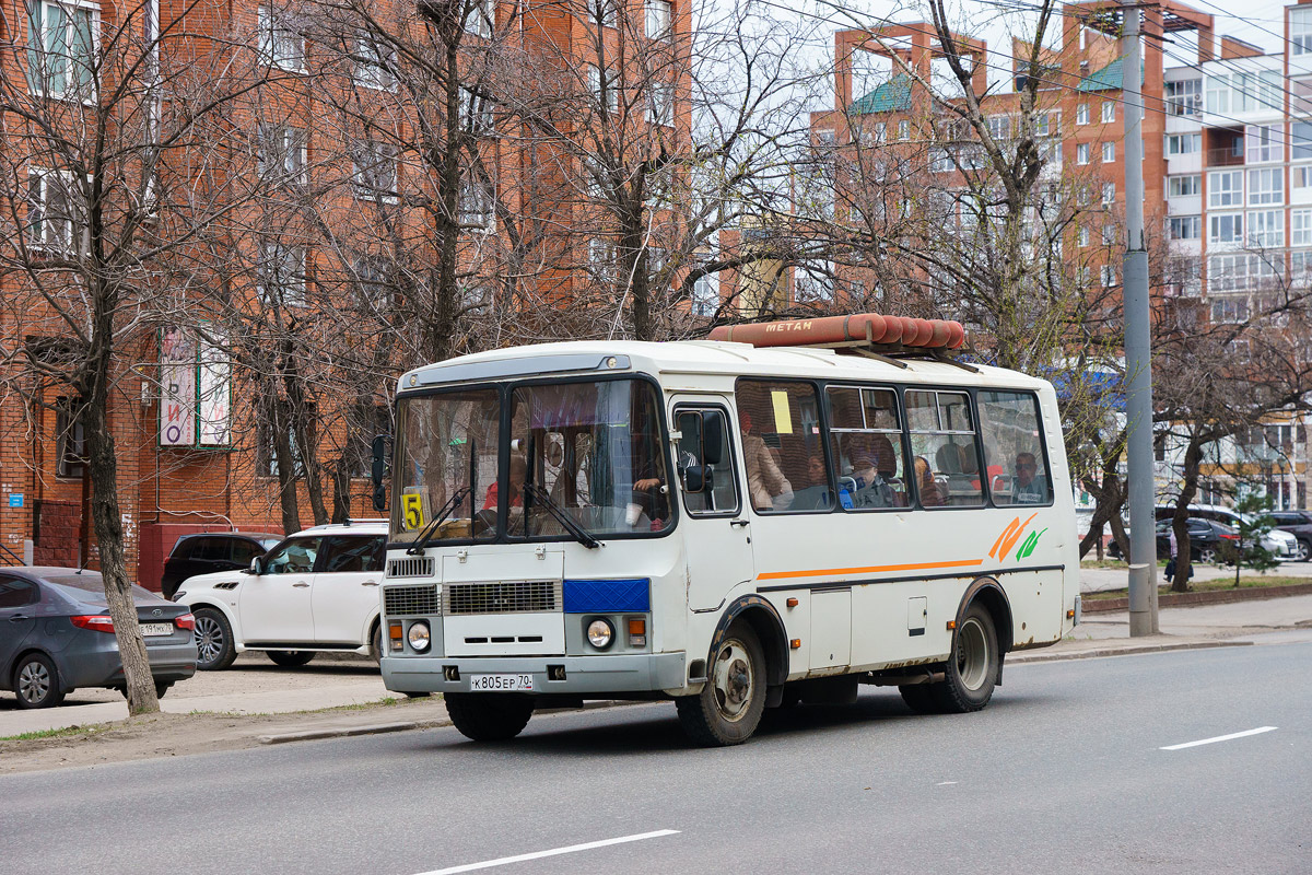 Томская область, ПАЗ-32054 № К 805 ЕР 70