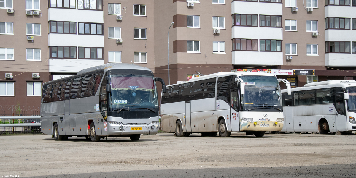 Самарская область, Neoplan P21 N2216SHD Tourliner SHD № ВС 164 63; Самарская область, Higer KLQ6129Q № В 247 МЕ 763; Самарская область, Hyundai Universe Space Luxury № С 804 АЕ 163