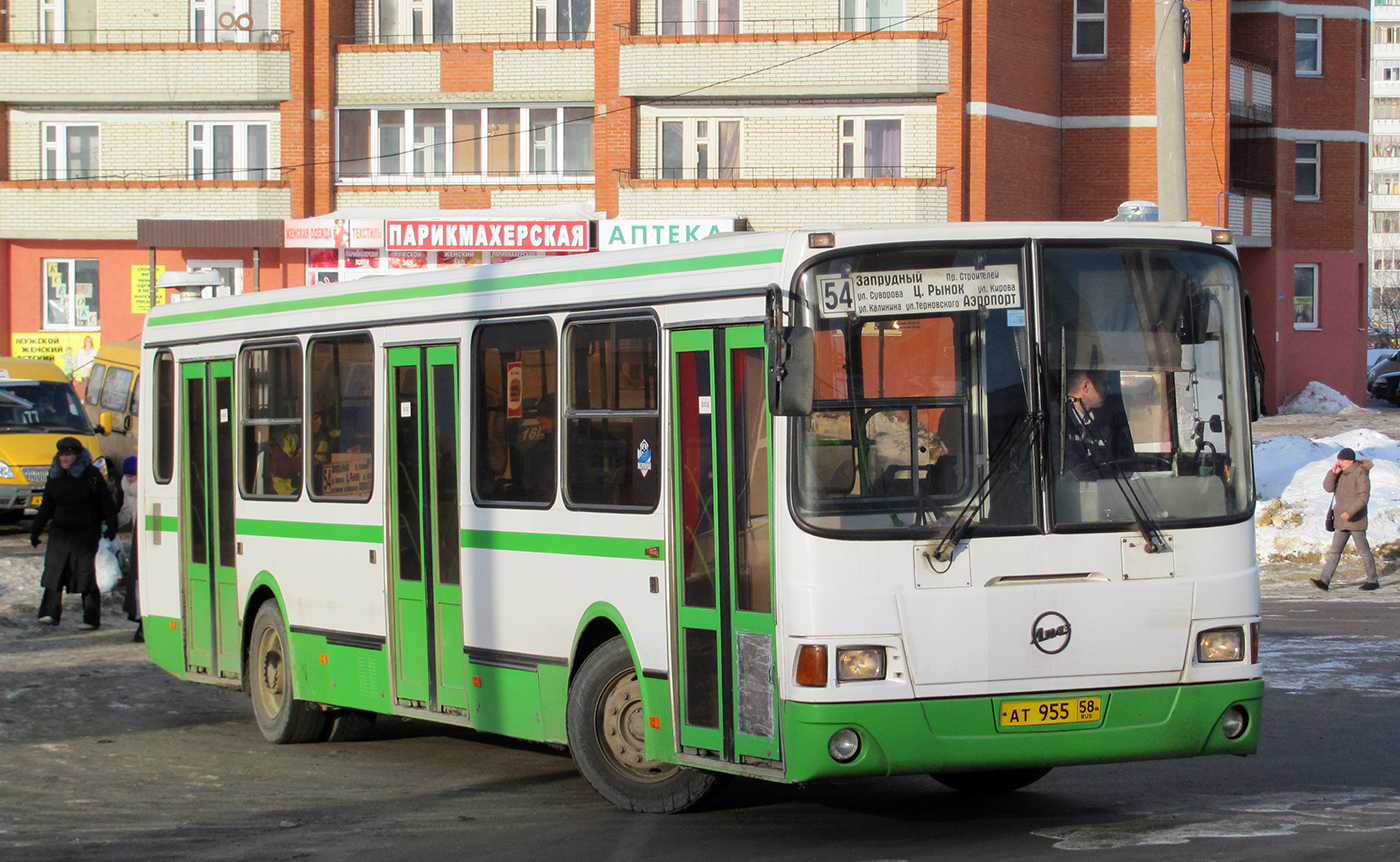 Пензенская область, ЛиАЗ-5256.45 № АТ 955 58