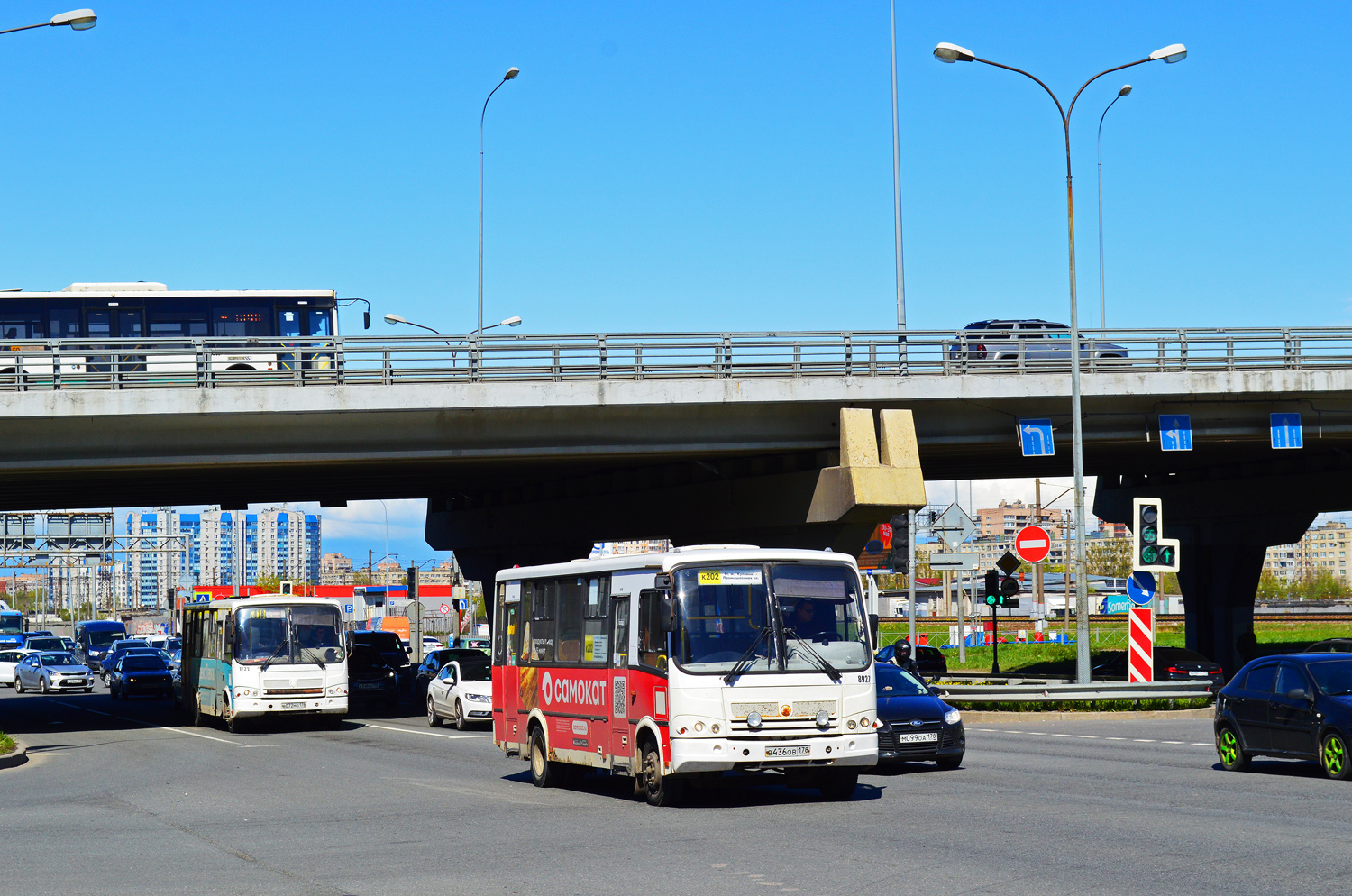 Санкт-Петербург, ПАЗ-320412-05 № 8927