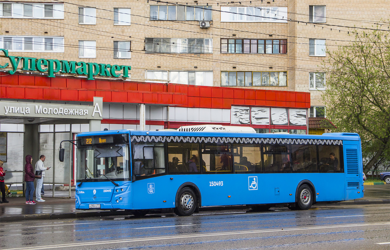 Moscow, LiAZ-5292.65 # 150493