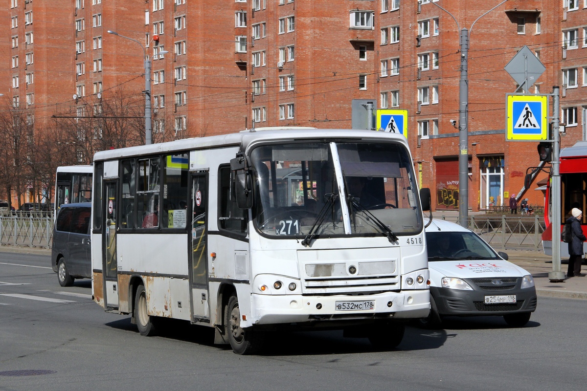 Санкт-Петербург, ПАЗ-320402-05 № n518