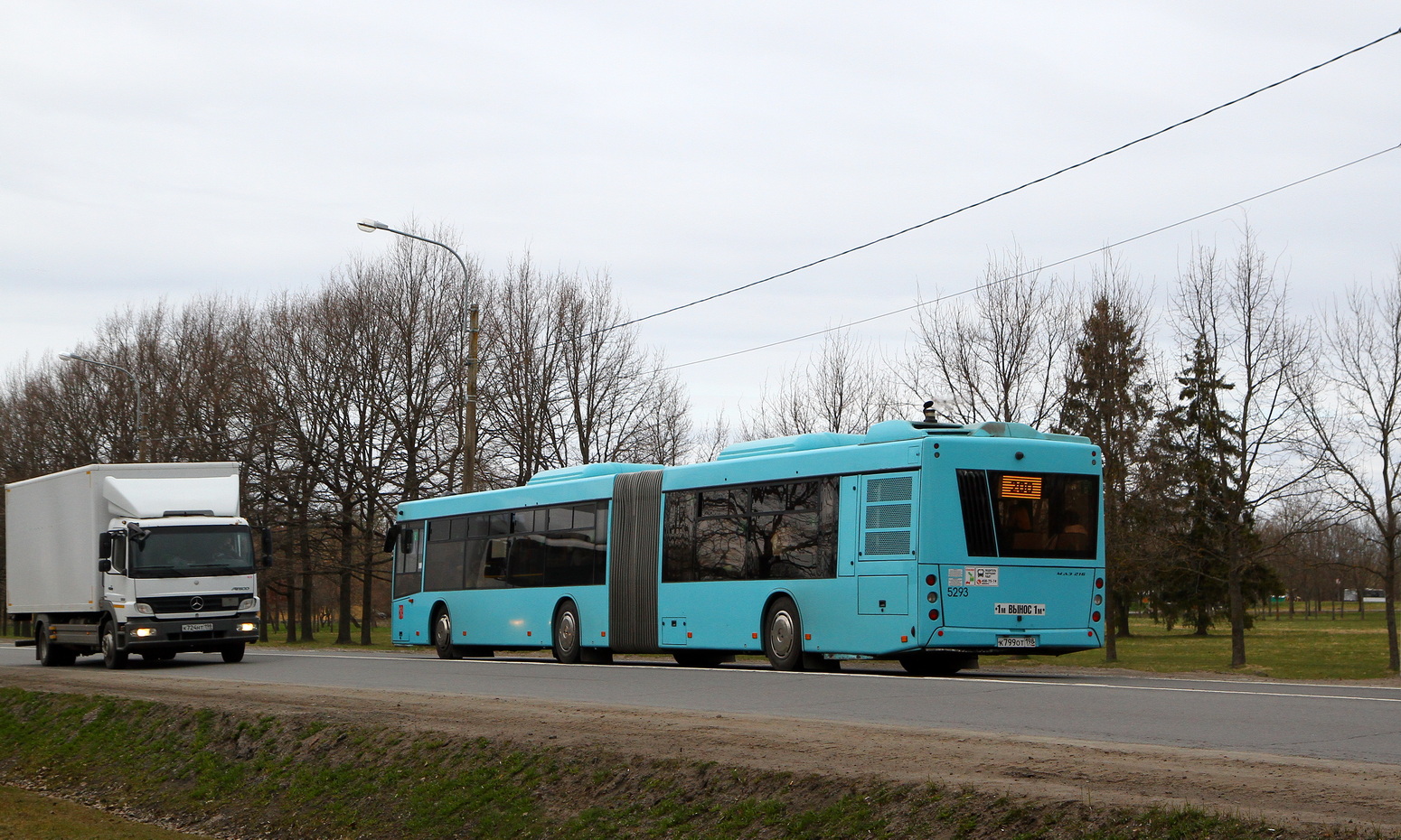 Санкт-Петербург, МАЗ-216.066 № 5293