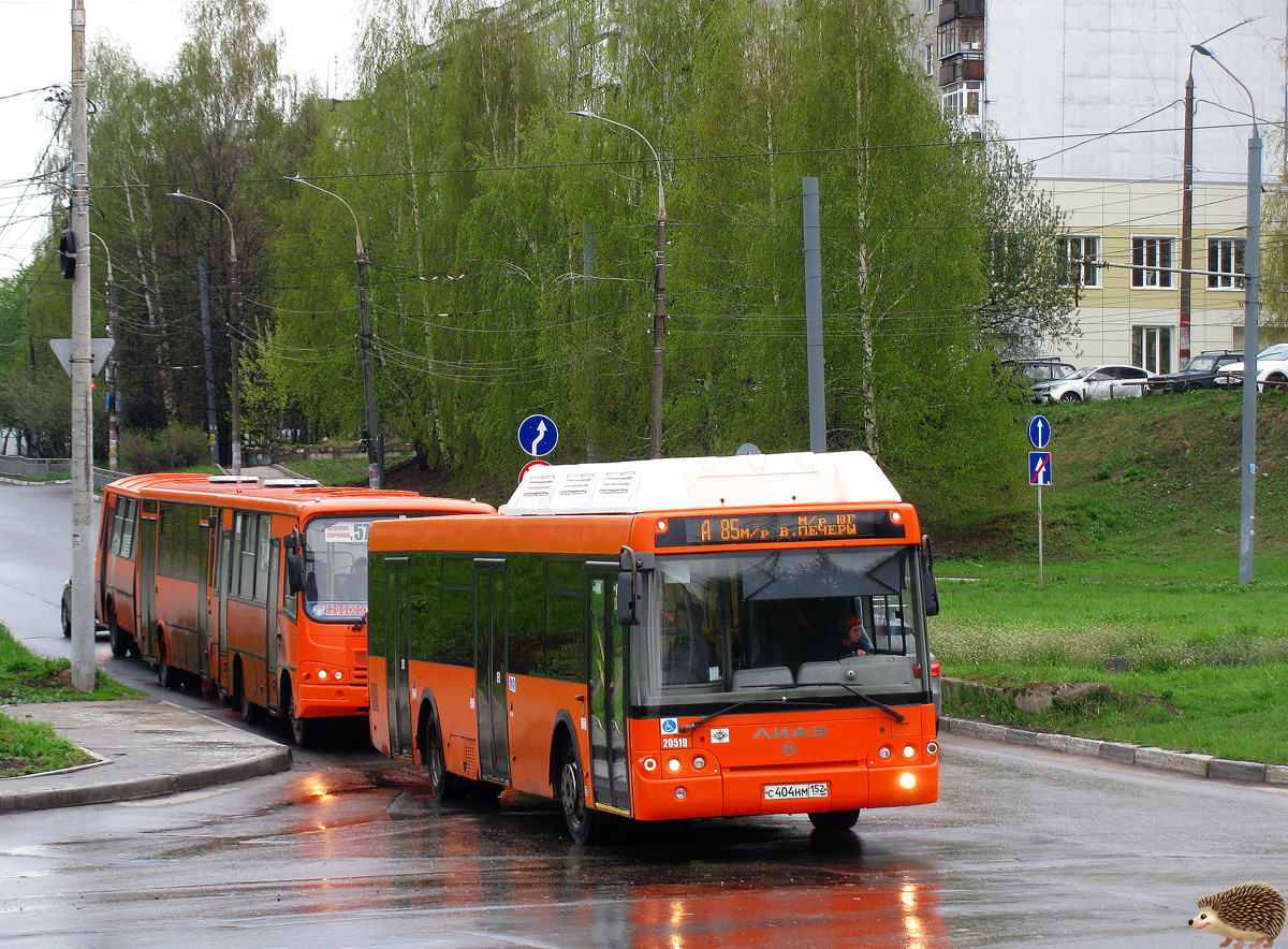 Nizhegorodskaya region, LiAZ-5292.67 (CNG) č. 20519