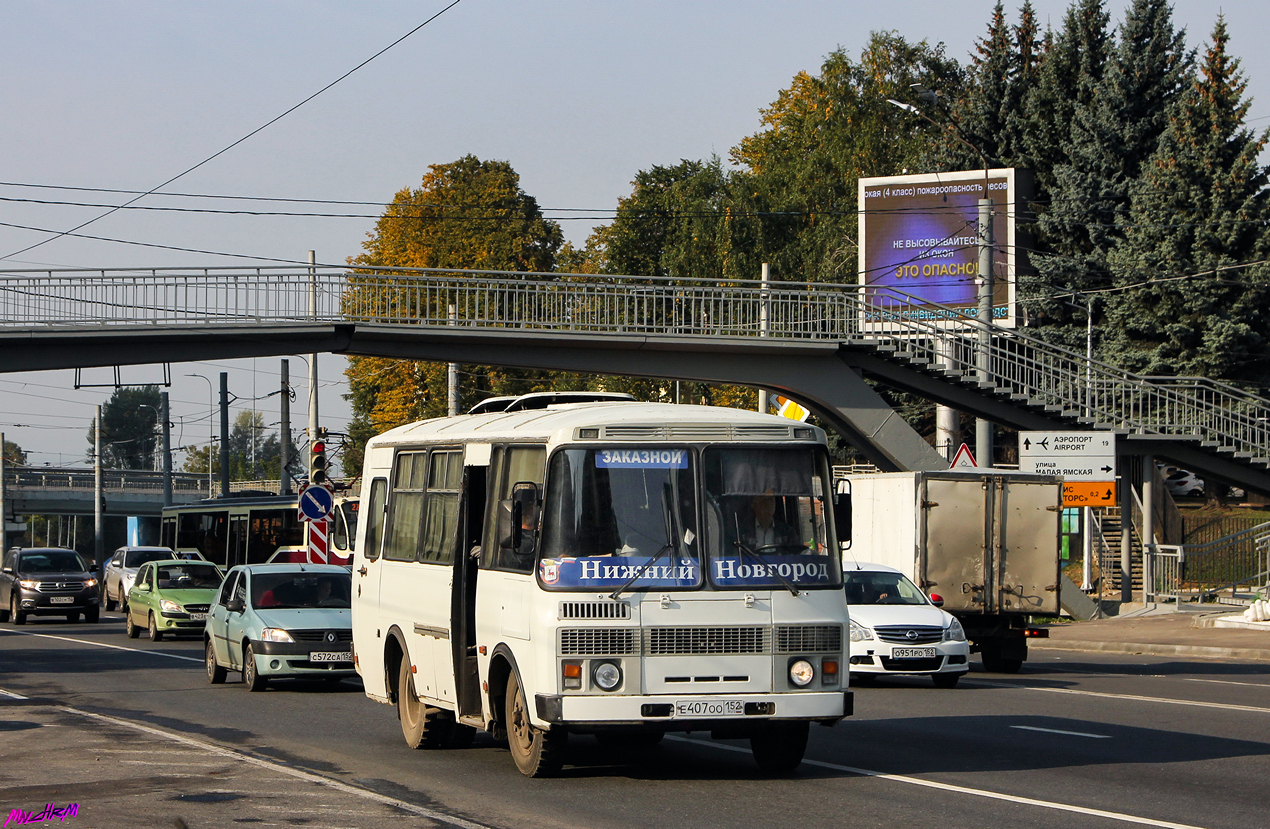 Нижегородская область, ПАЗ-3205-110 № Е 407 ОО 152