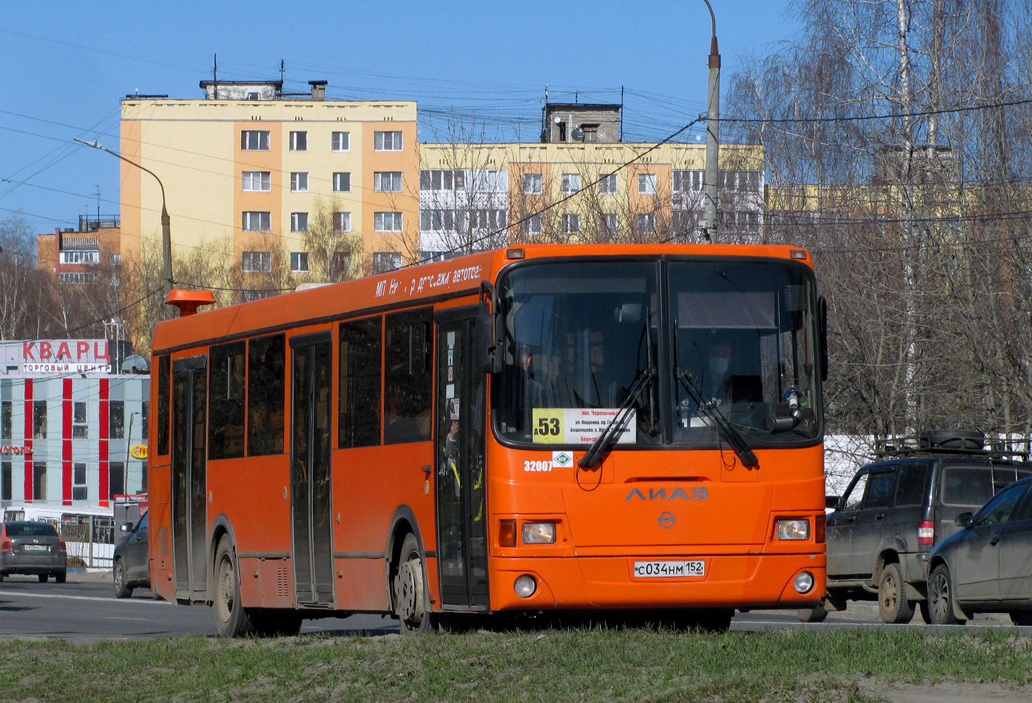 Нижегородская область, ЛиАЗ-5293.60 № 32007