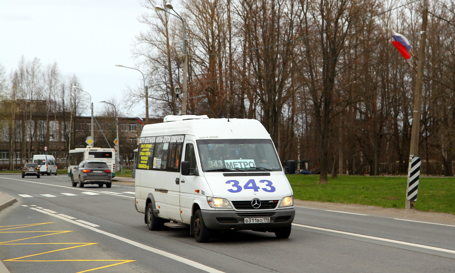 Санкт-Петербург, Луидор-223203 (MB Sprinter Classic) № В 311 ВО 198