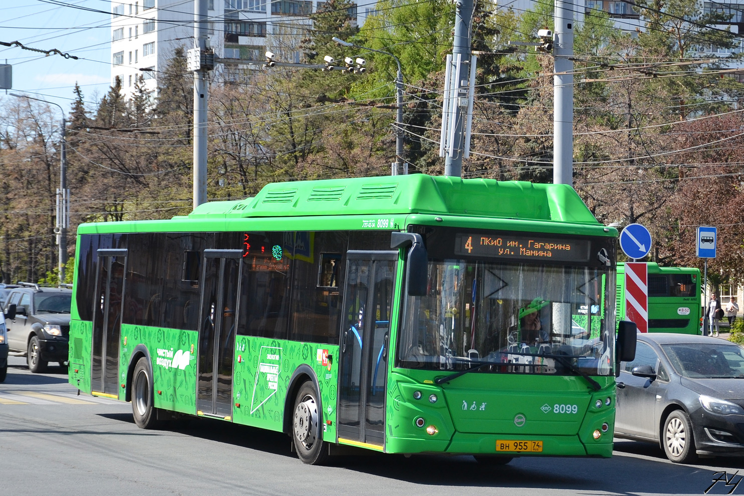 Челябинская область, ЛиАЗ-5292.67 (CNG) № 8099