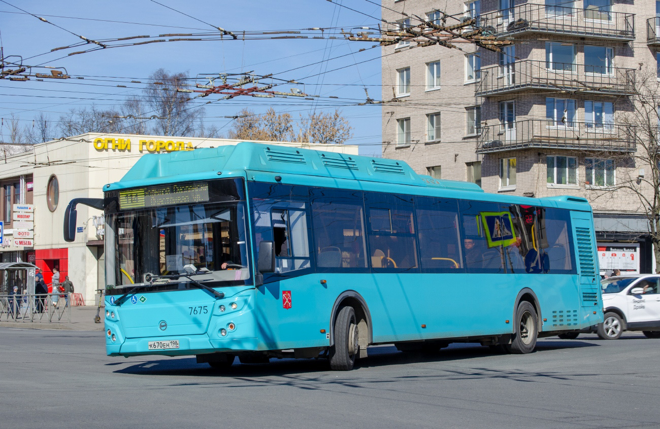 Санкт-Пецярбург, ЛиАЗ-5292.67 (CNG) № 7675