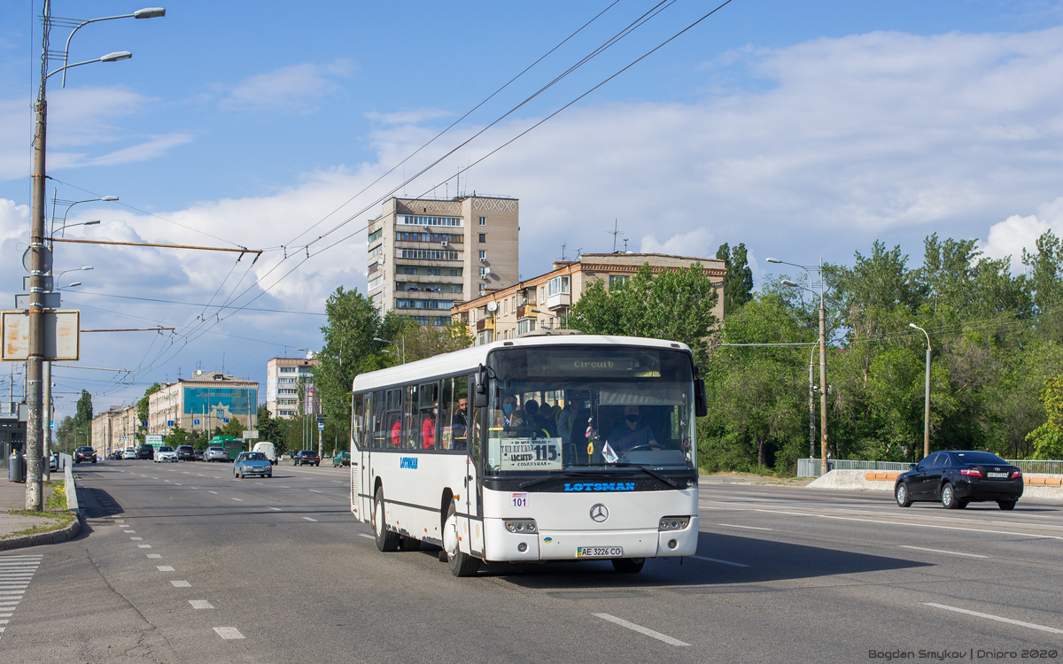 Днепропетровская область, Mercedes-Benz O345 № 101