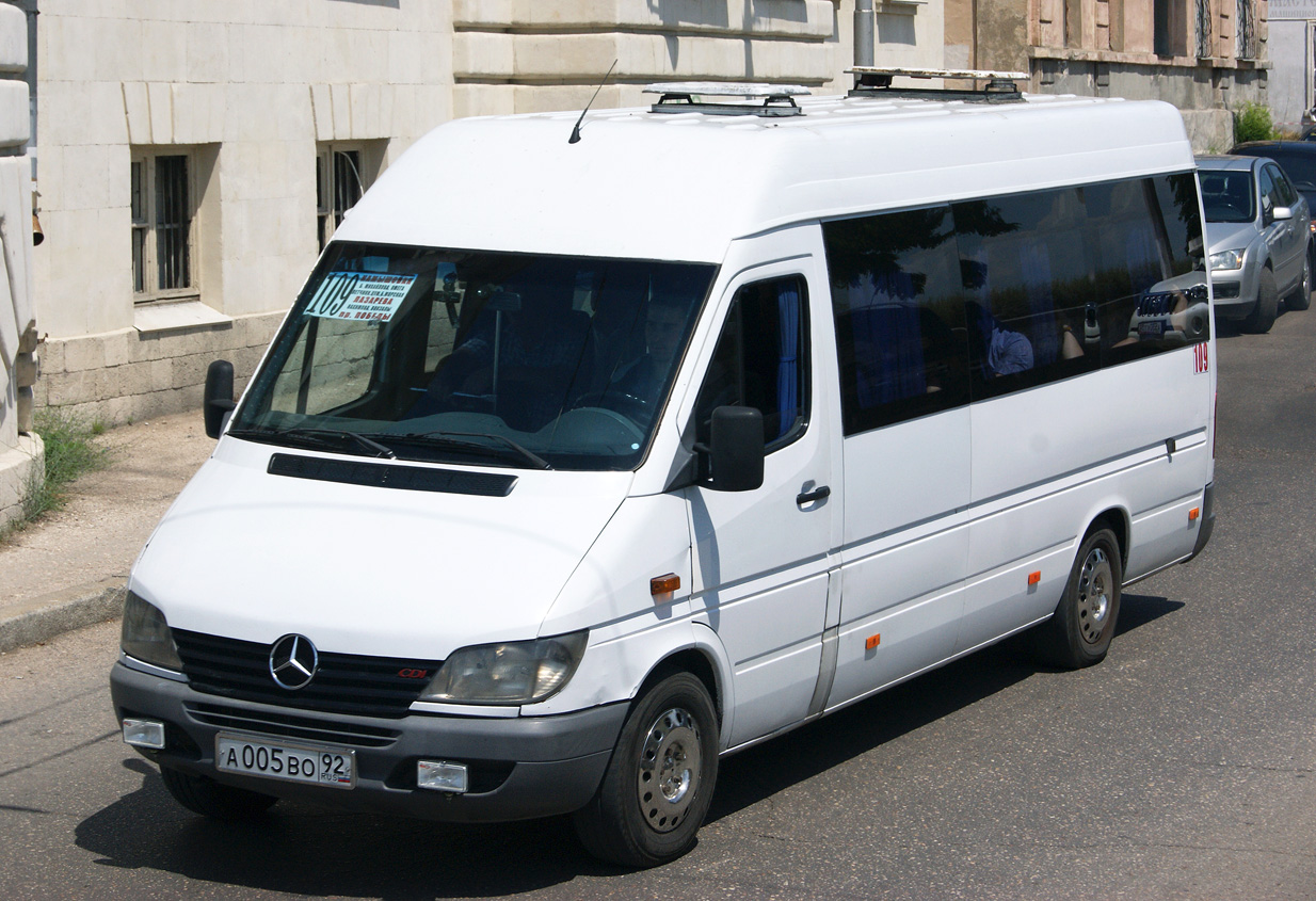 Севастополь, Mercedes-Benz Sprinter W903 313CDI № А 005 ВО 92