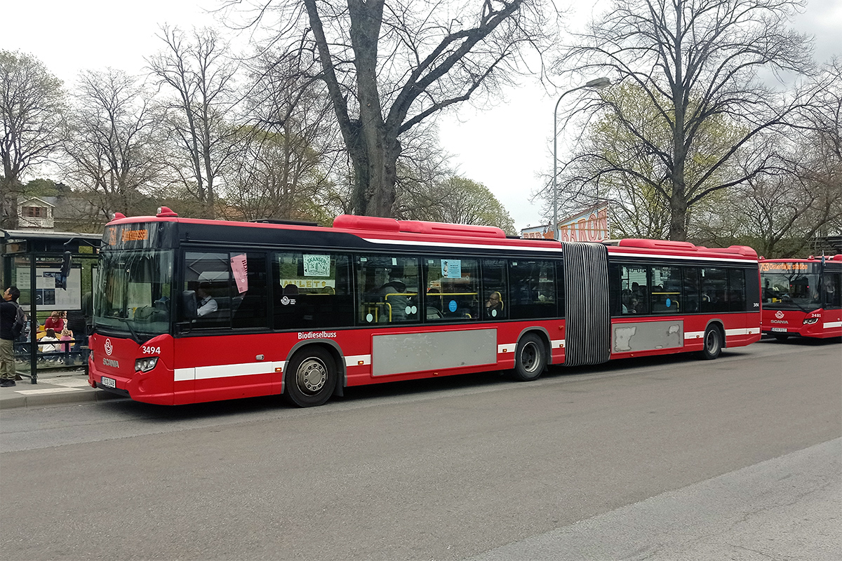 Швеция, Scania Citywide LFA № 3494