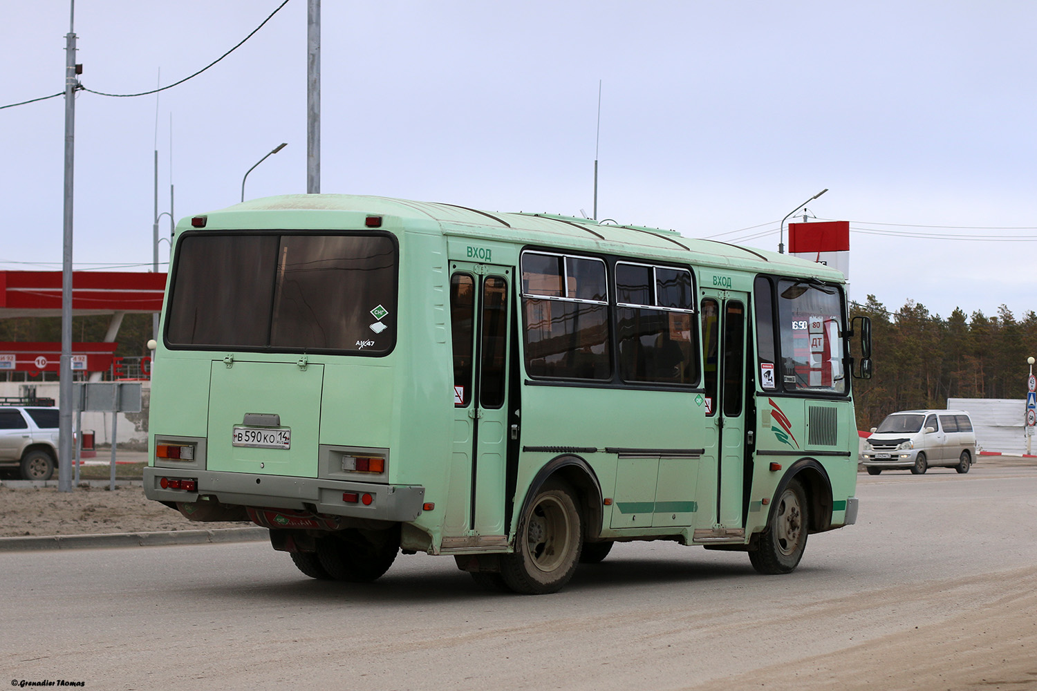 Саха (Якутия), ПАЗ-32054 № В 590 КО 14