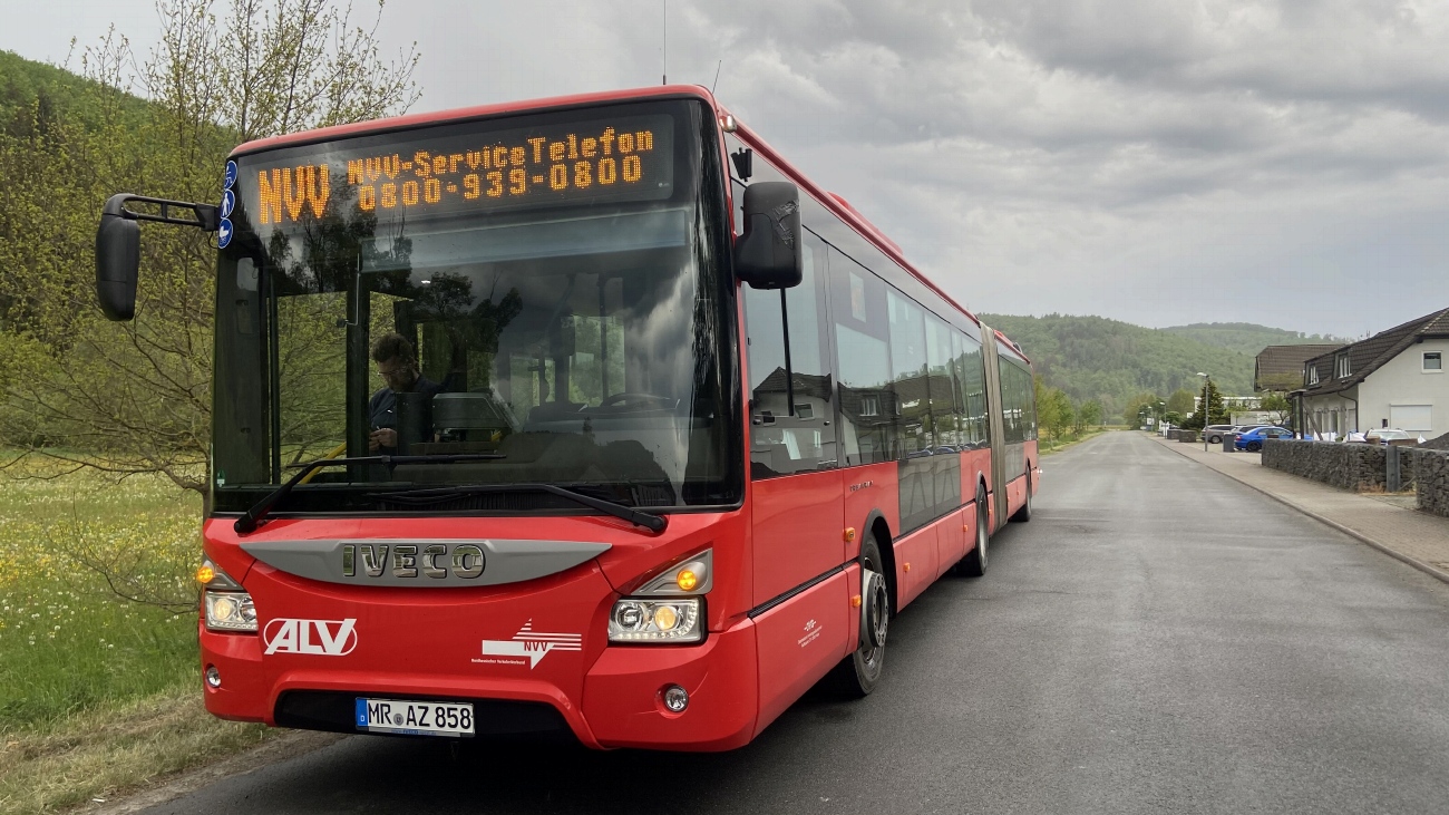 Гессен, IVECO Urbanway 18M № MR-AZ 858