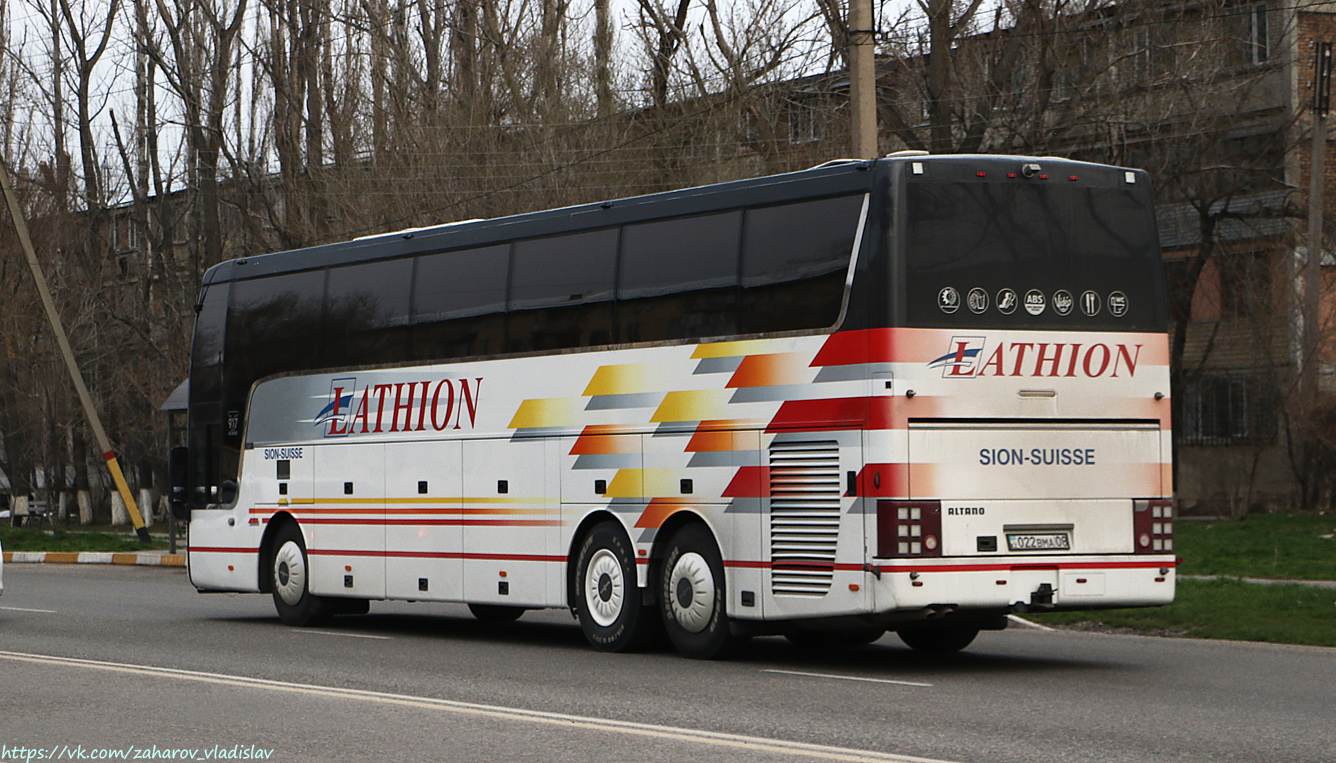 Алматы, Van Hool T917 Altano № 022 BMA 08