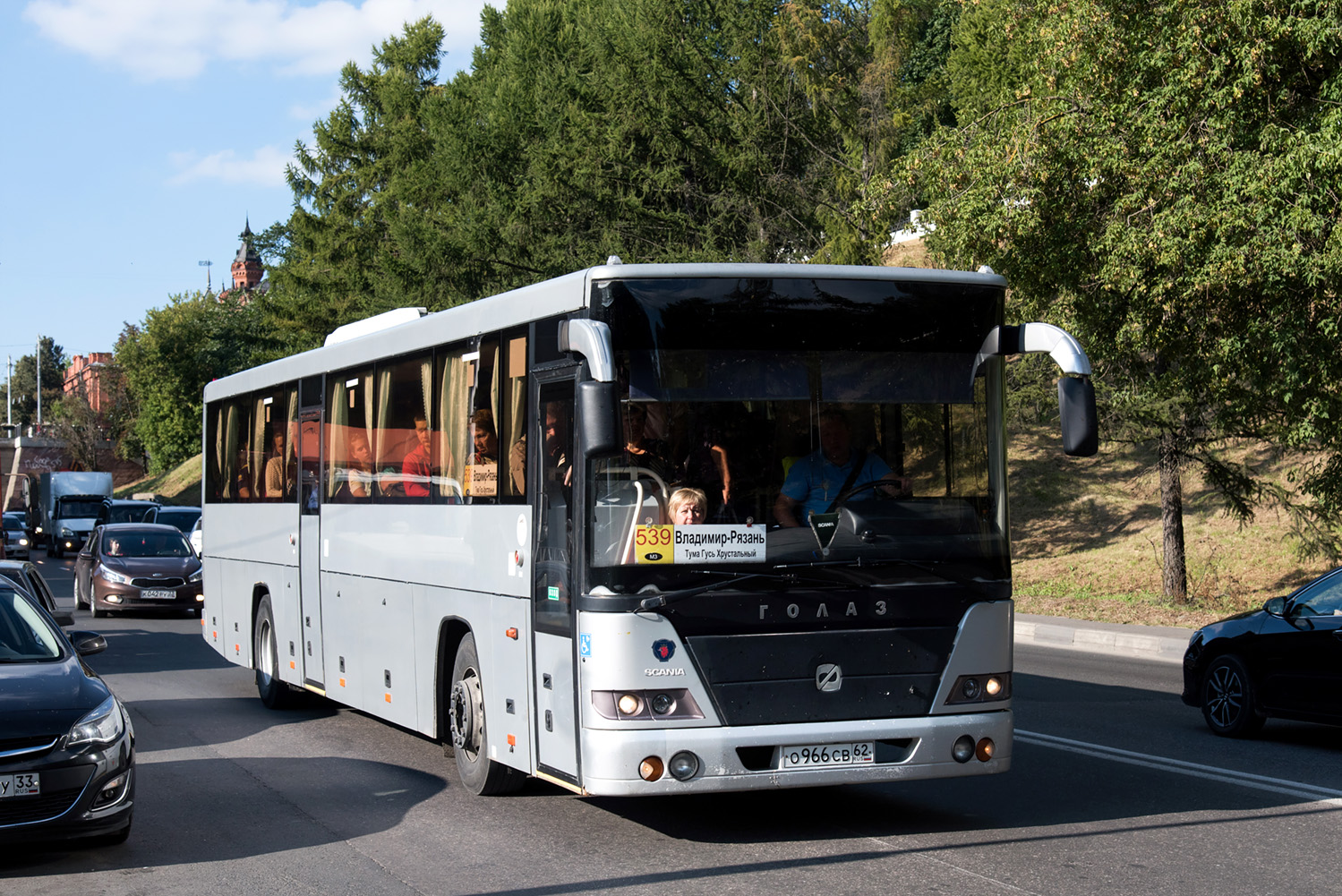 Рязанская область, ГолАЗ-525110-10 "Вояж" № О 966 СВ 62