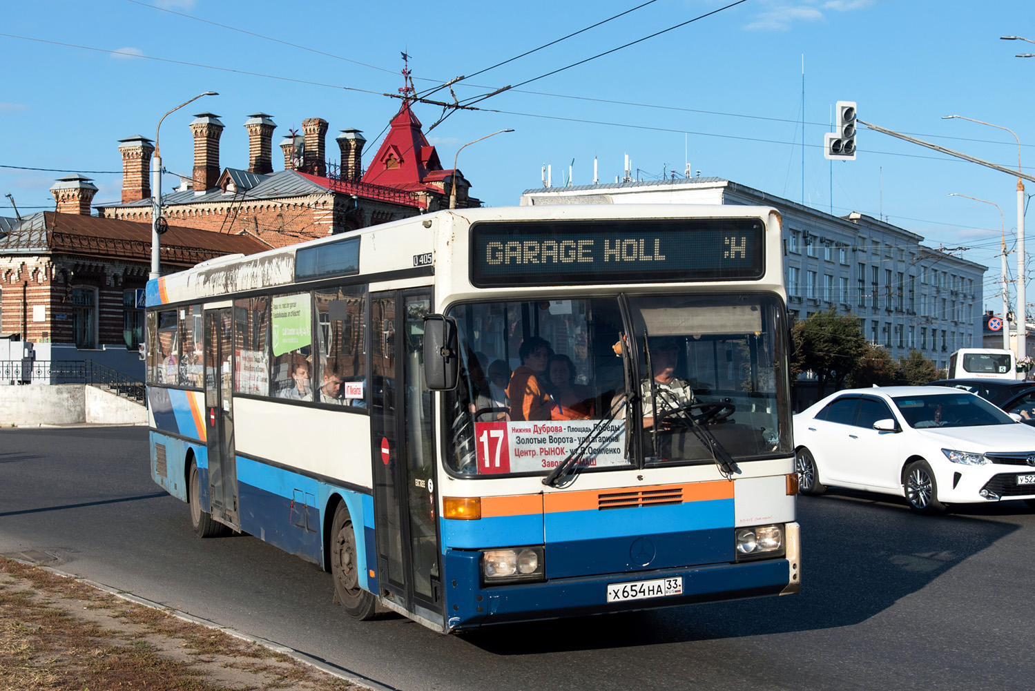 Владимирская область, Mercedes-Benz O405 № Х 654 НА 33