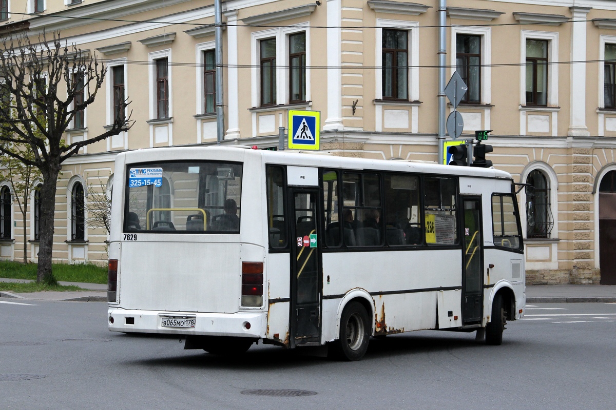 Санкт-Петербург, ПАЗ-320412-05 № 7629