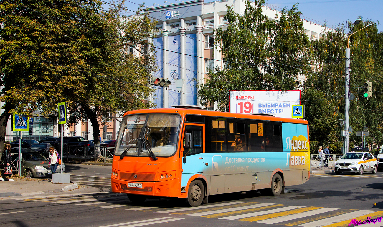 Нижегородская область, ПАЗ-320414-05 "Вектор" (1-2) № О 678 МО 152