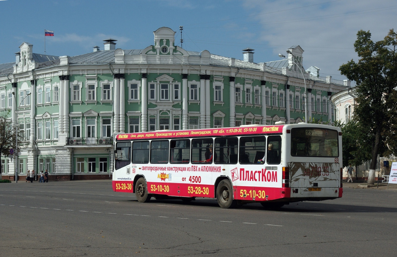 Вологодская область, Mercedes-Benz O345 № 69