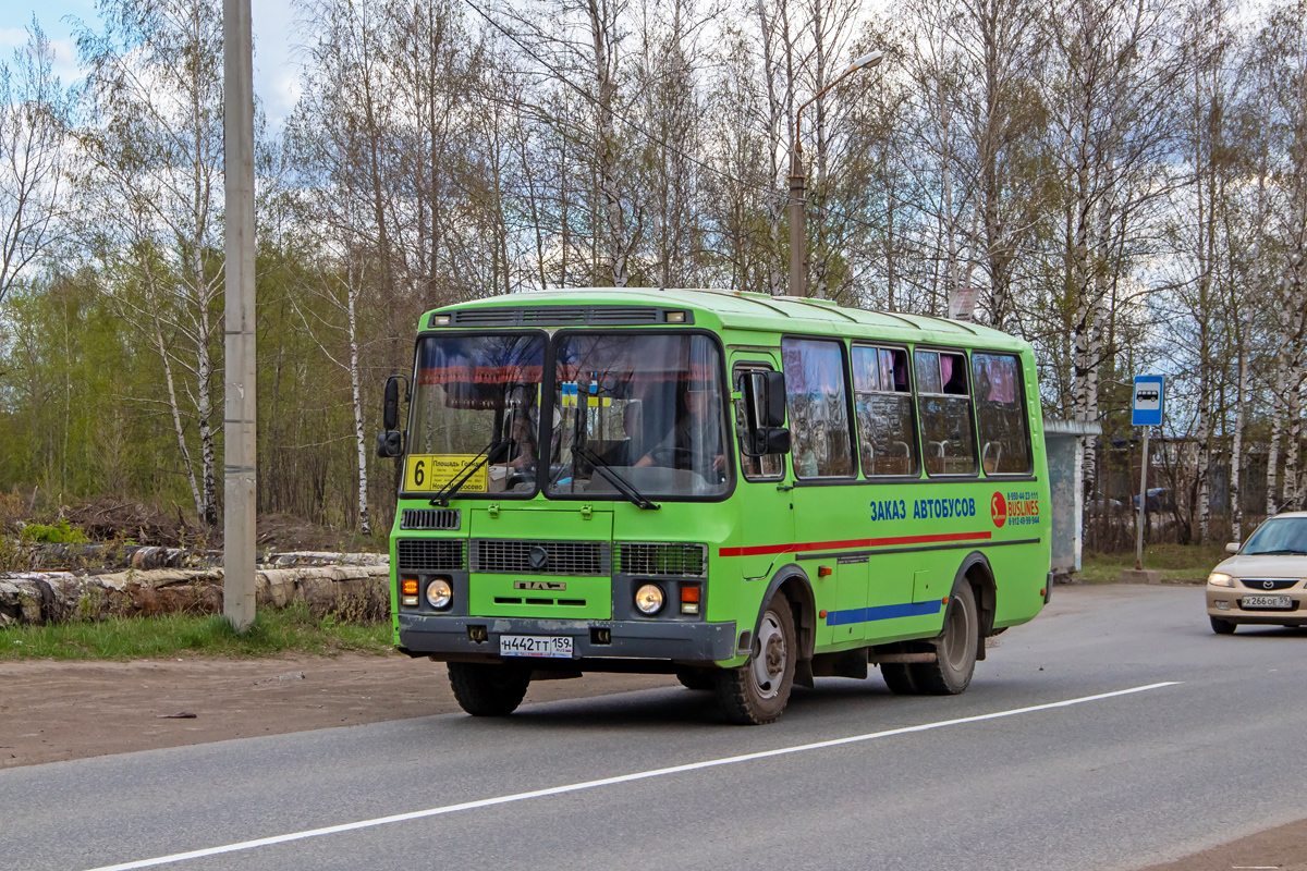 Пермский край, ПАЗ-32054 № Н 442 ТТ 159