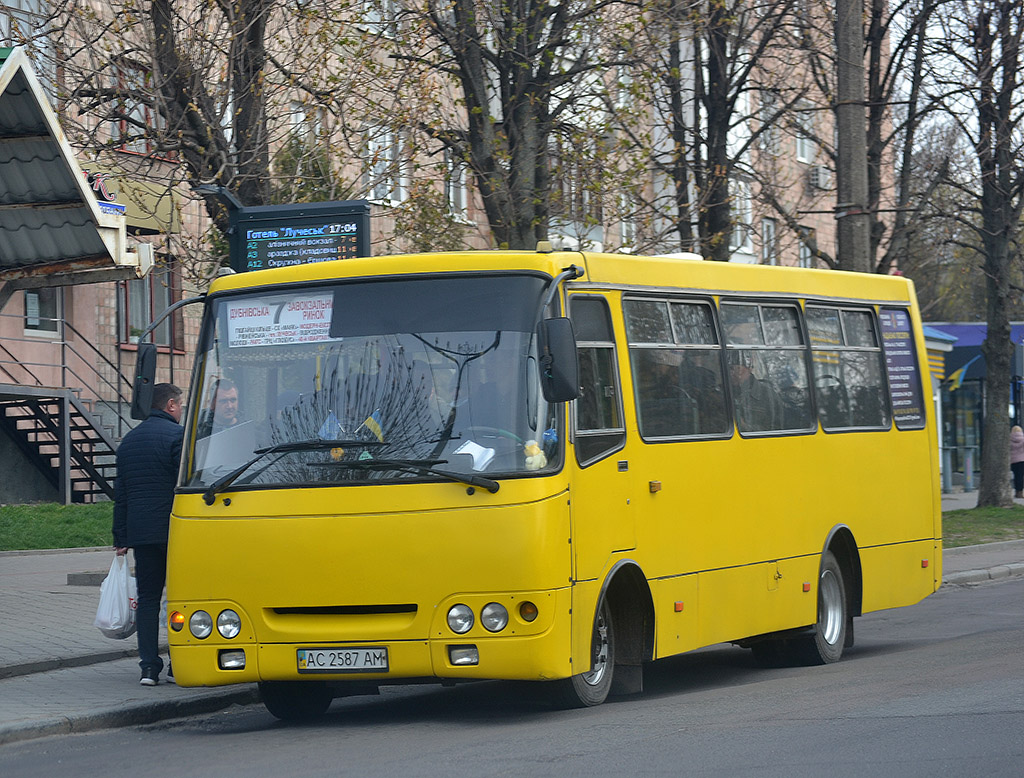 Волынская область, Богдан А09202 № AC 2587 AM