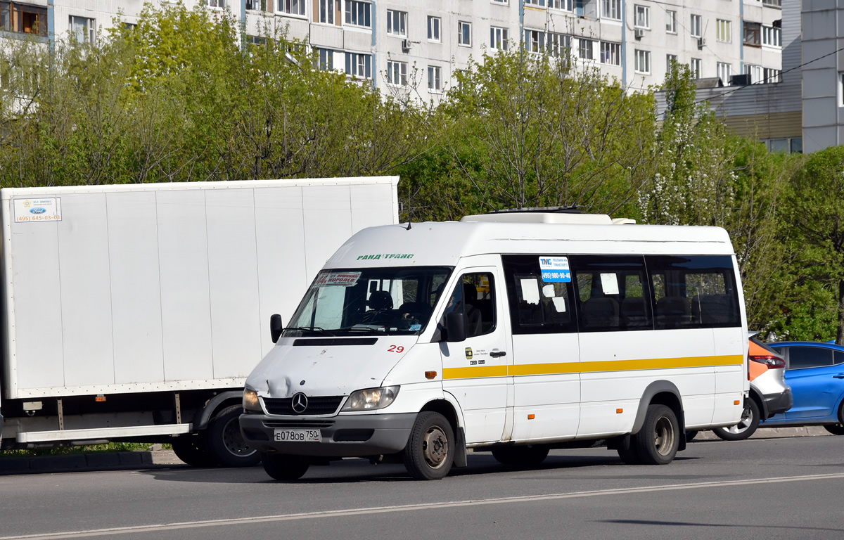 Московская область, Луидор-223237 (MB Sprinter Classic) № Е 078 ОВ 750