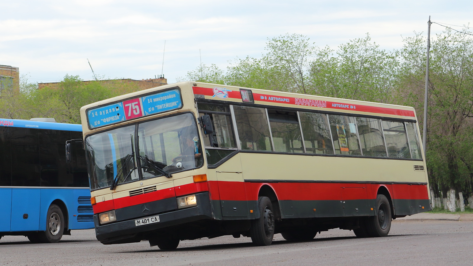 Obwód karagandyjski, Mercedes-Benz O405 Nr M 401 CA