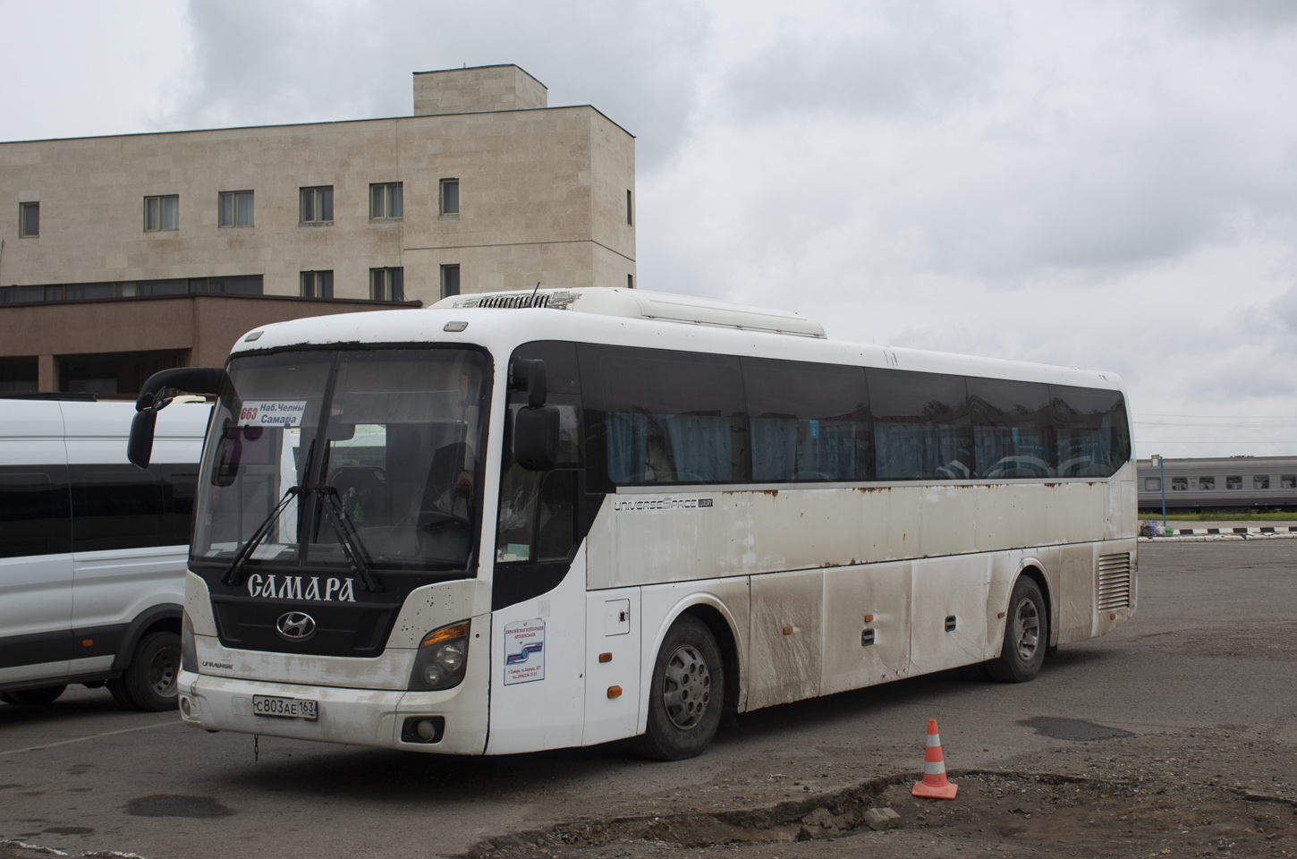 Самарская область, Hyundai Universe Space Luxury № С 803 АЕ 163
