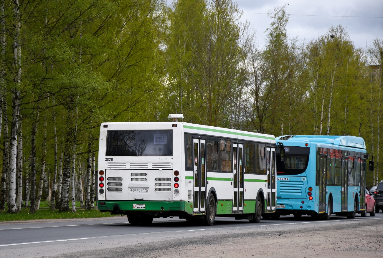 Санкт-Петербург, ЛиАЗ-5293.60 № 3828