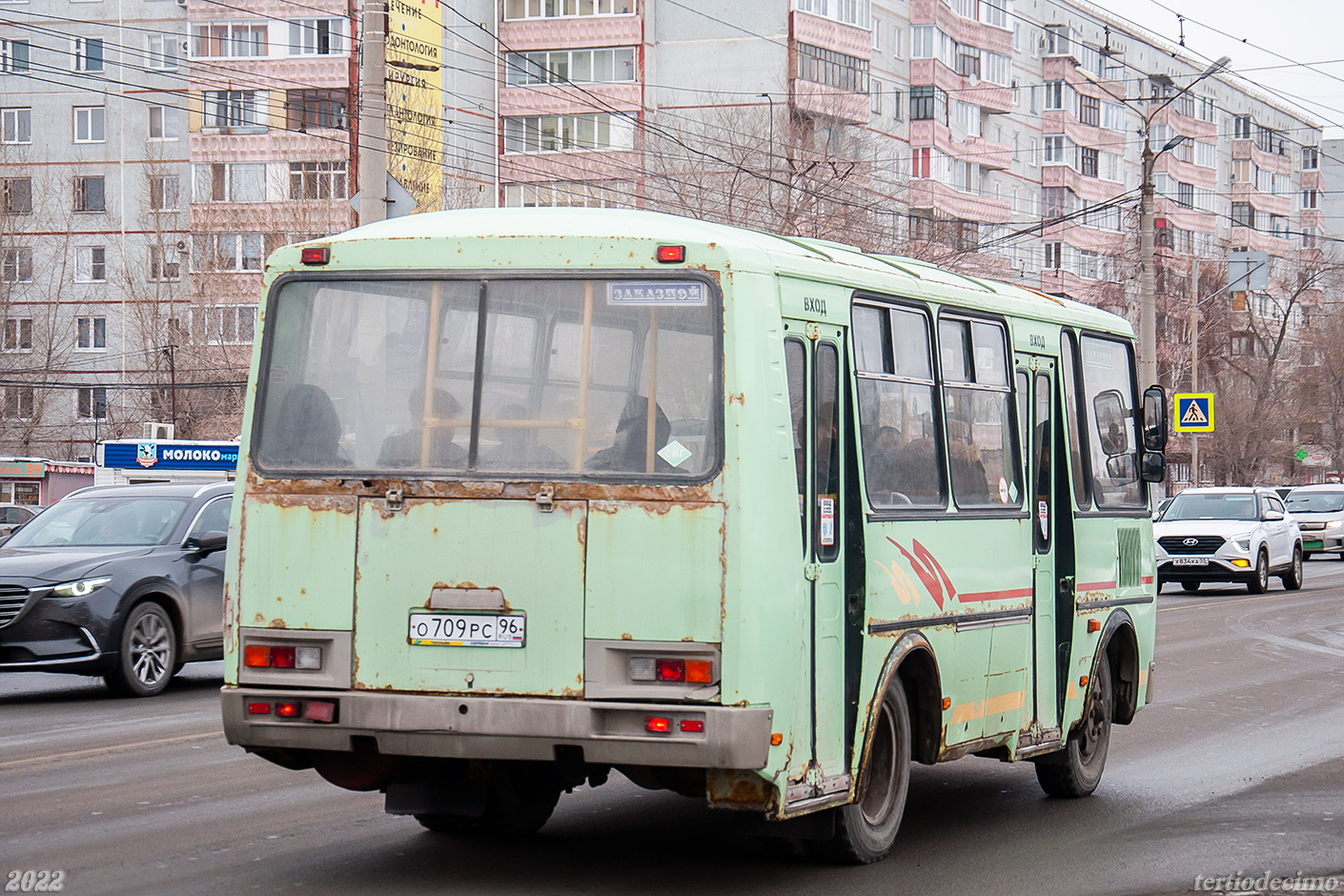 Омская область, ПАЗ-32054 № О 709 РС 96