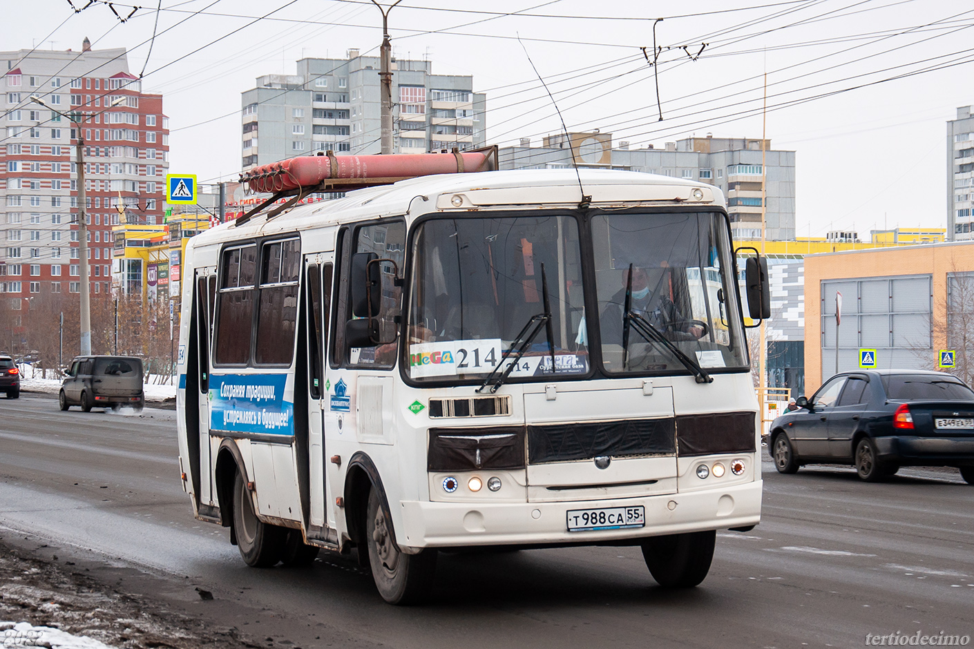 Омская область, ПАЗ-32054 № 264