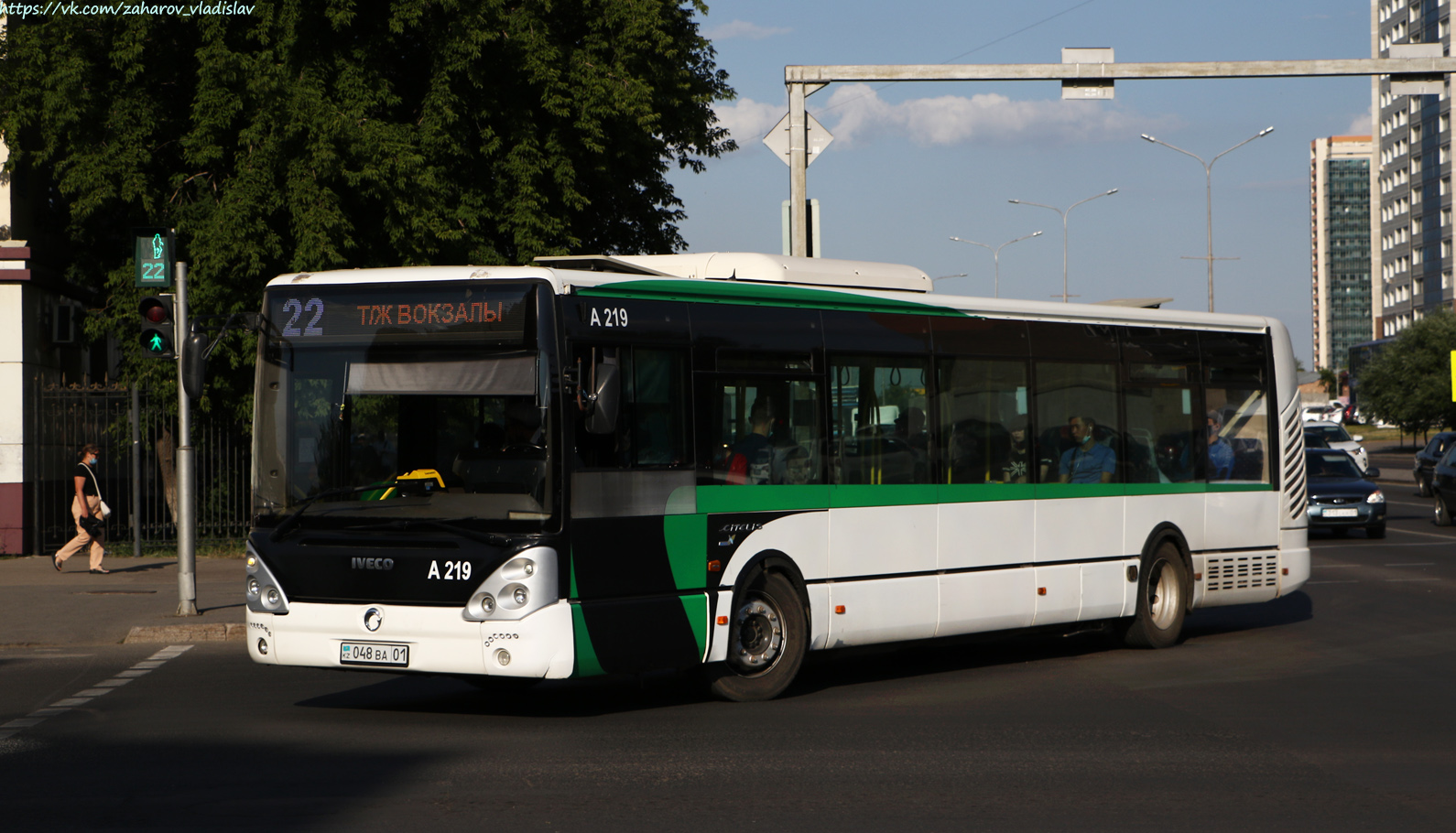 Астана, Irisbus Citelis 12M № A219
