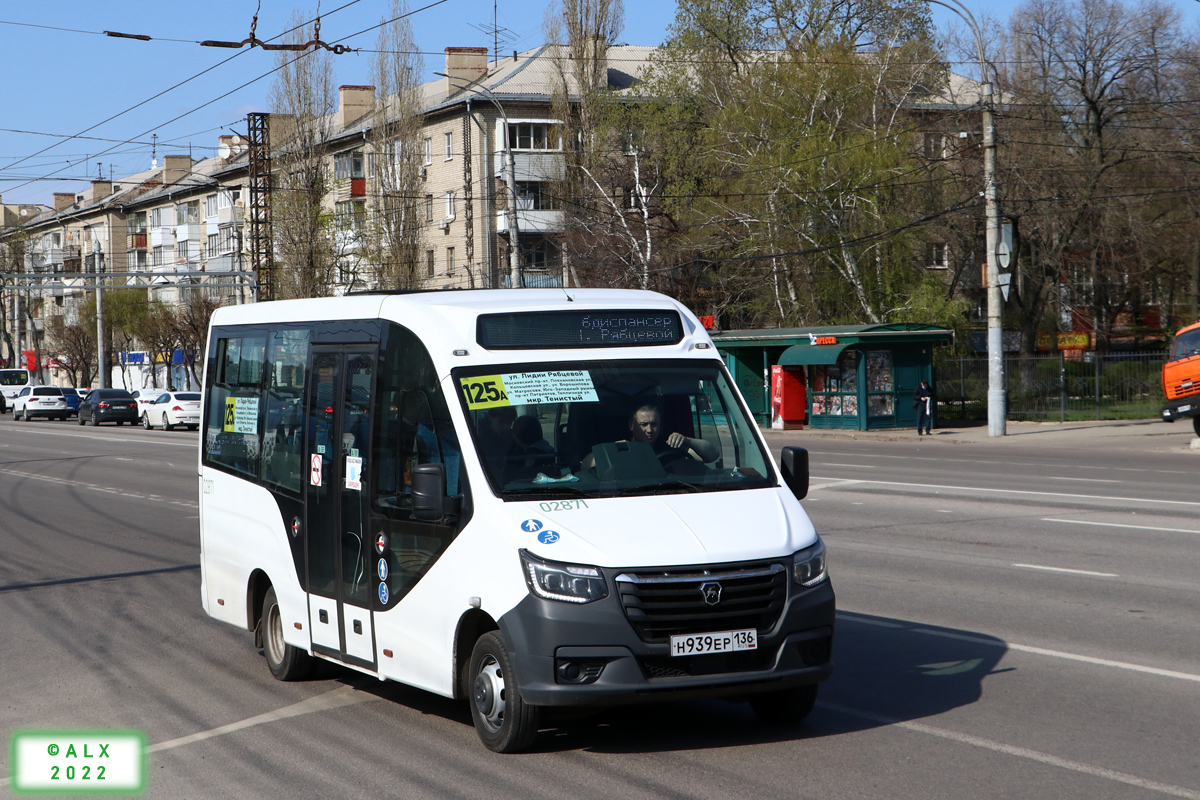 Воронежская область, ГАЗ-A68R52 City № 02871