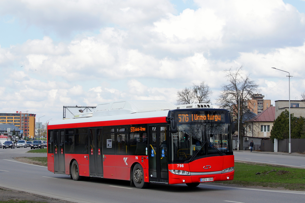 Литва, Solaris Urbino III 12 CNG № 796