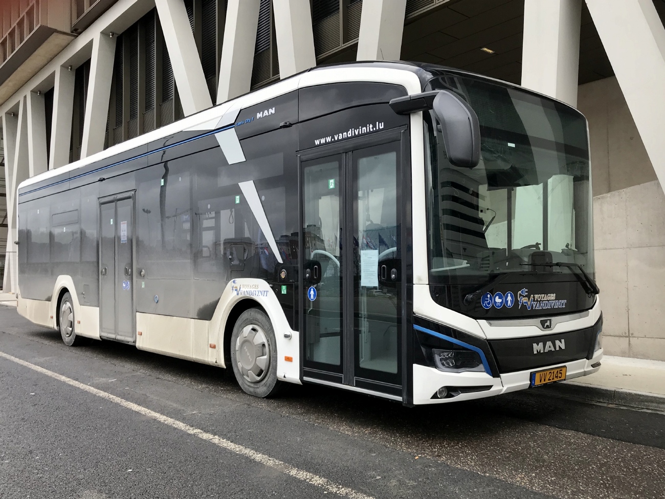 Люксембург, MAN 12C Lion's City 12 E NL367 № VV 2145